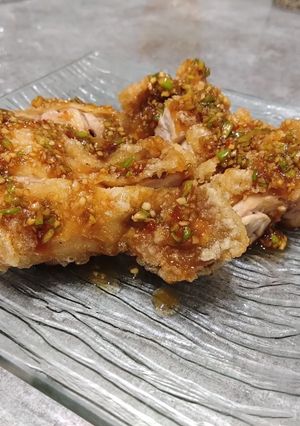 鶏もも肉のから揚げ薬味ソース-レシピのメイン写真