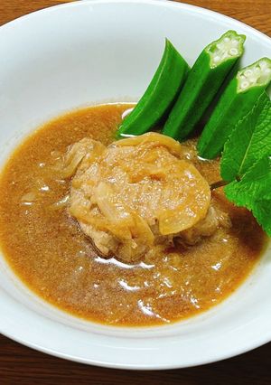 ブロック肉のオニオングラタン煮-レシピのメイン写真