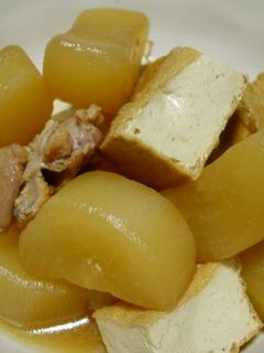 大根と厚揚げの煮物 鶏肉入り-レシピのメイン写真