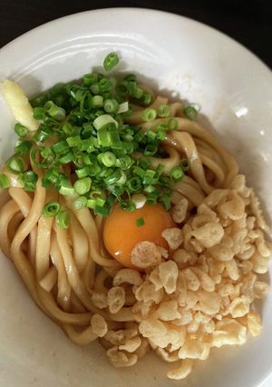 釜玉うどん-レシピのメイン写真