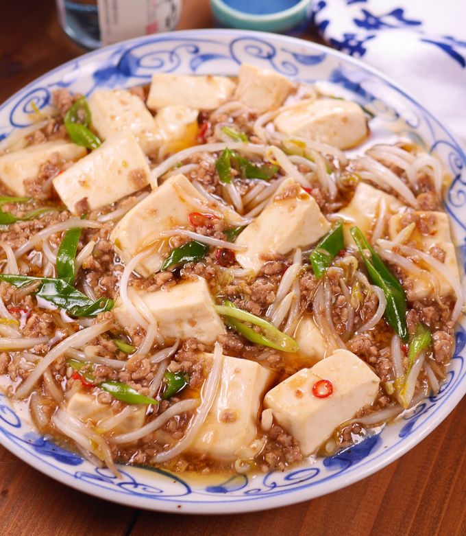 もやしと肉そぼろ豆腐☆節約大盛りおかず✨ by 愛と癒しを届ける