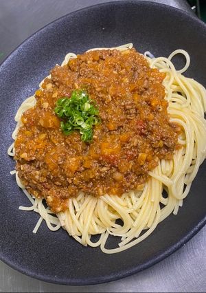 手作りミートパスタ-レシピのメイン写真