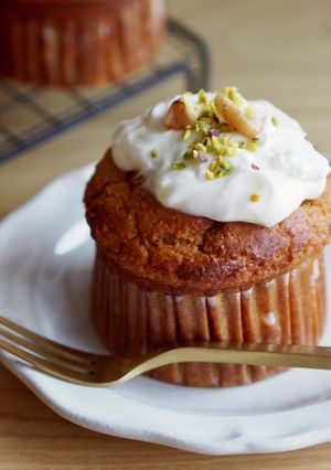 米粉大豆粉グルテンフリーキャロットケーキ-レシピのメイン写真
