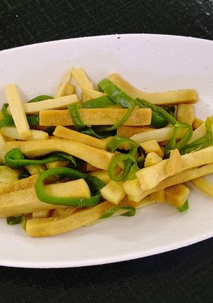 高野豆腐のチンジャオロース風-レシピのメイン写真