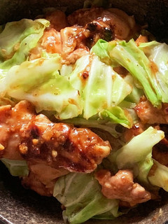 鶏肉とキャベツ甘辛炒め-レシピのメイン写真