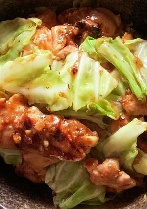 鶏肉とキャベツ甘辛炒め-レシピのメイン写真