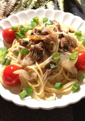 あさり佃煮スパゲティ-レシピのメイン写真