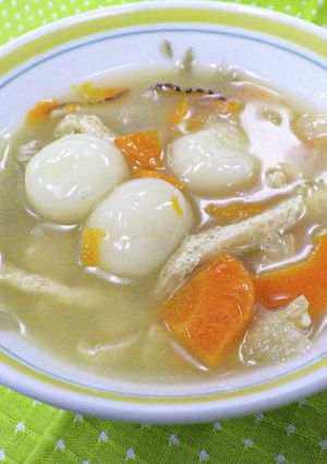 団子汁 河内長野市学校給食-レシピのメイン写真