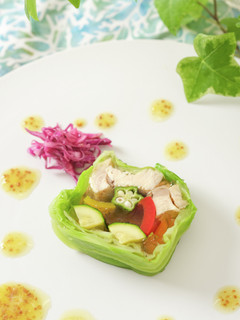 夏野菜をたっぷり入れたチキンテリーヌ-レシピのメイン写真