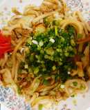 真竹焼うどん