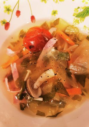 楽チン！冷凍野菜のコンソメスープ-レシピのメイン写真