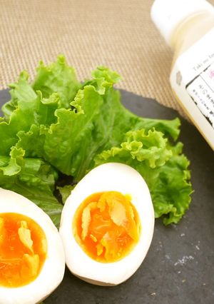 万能！瀧の泉甘酒醤油ダレで味卵♪-レシピのメイン写真