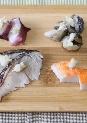 ワサビ漬け風　酒粕わさび-レシピのメイン写真