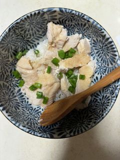 簡単!ゆで鶏とねぎの和風タレ丼♪-レシピのメイン写真