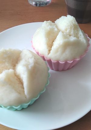 材料４つで米粉蒸しパン-レシピのメイン写真
