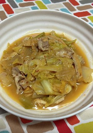 超簡単☆キムチキャベツ煮♪♪-レシピのメイン写真