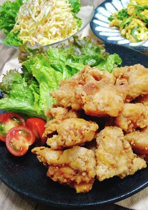 ✿ザクザク肉汁唐揚げ✿-レシピのメイン写真