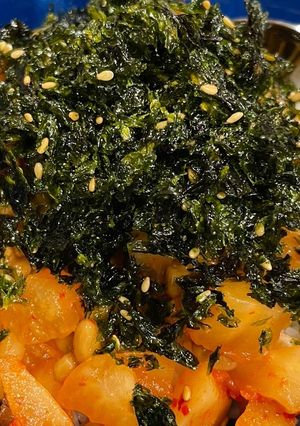 納豆キムチごはんの韓国風-レシピのメイン写真