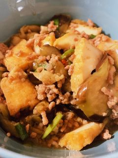 厚揚げと茄子ひき肉あんかけ-レシピのメイン写真