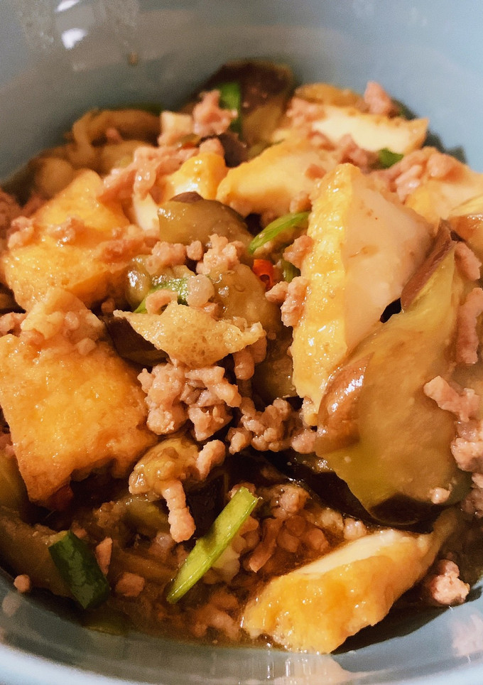 厚揚げと茄子ひき肉あんかけ-レシピのメイン写真