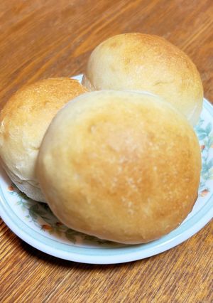 即席パン。作ったのは3個だけ。-レシピのメイン写真