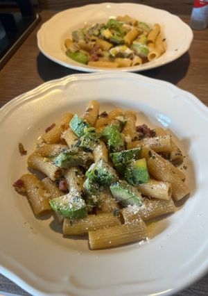 アボカドとパンチェッタパスタ-レシピのメイン写真