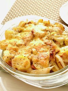 じゃが芋とベーコンの簡単チーズ焼き-レシピのメイン写真