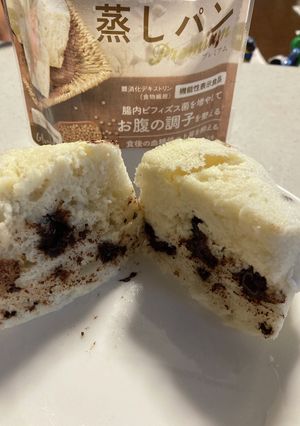 簡単!蒸しパンチョコ-レシピのメイン写真