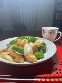 新和食〜鶏むね肉のごまドレッシング炒め-レシピのメイン写真
