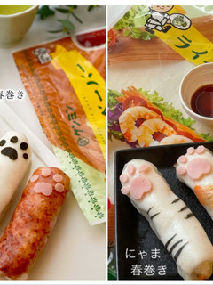 にゃま春巻き(ハッピー生春巻き)-レシピのメイン写真