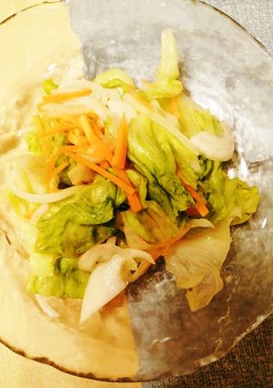 レタスの酢の物-レシピのメイン写真