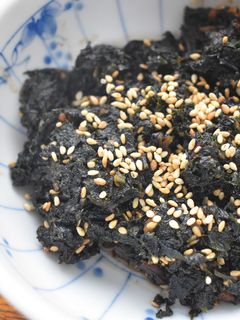 紫蘇ジュースの紫蘇で佃煮風味噌炒め-レシピのメイン写真