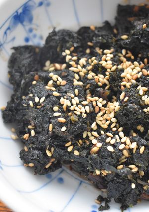 紫蘇ジュースの紫蘇で佃煮風味噌炒め-レシピのメイン写真