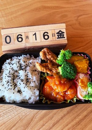 2023.6/16 高校生男子お弁当-レシピのメイン写真