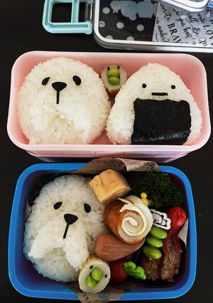 キャラ弁 スパイファミリー おにぎり-レシピのメイン写真