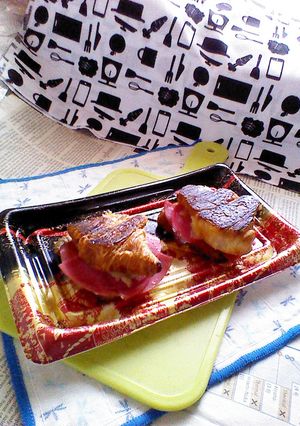 ビアソ&チーズのプチ・ホットサンド41-レシピのメイン写真