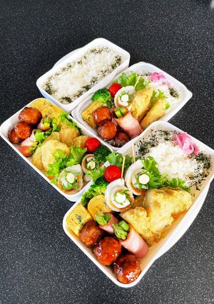 高校生弁当2023 6月16ササミ揚げ-レシピのメイン写真