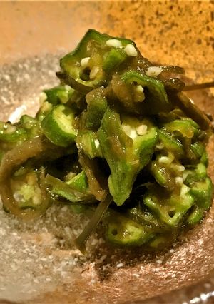 生オクラの昆布あえ-レシピのメイン写真
