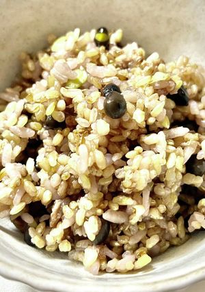 超絶品！黒千石大豆の炊き込みご飯-レシピのメイン写真