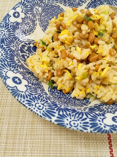 納豆チャーハン-レシピのメイン写真
