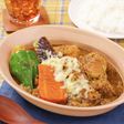 骨つき鶏のオニオンチーズスープカレー