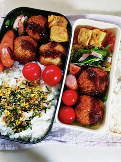 コロッケ弁当(6.16)-レシピのメイン写真