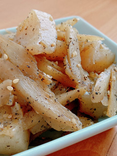 腸活♡ごぼうとこんにゃくの甘辛煮-レシピのメイン写真