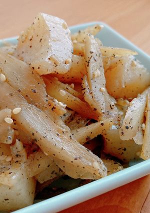 腸活♡ごぼうとこんにゃくの甘辛煮-レシピのメイン写真