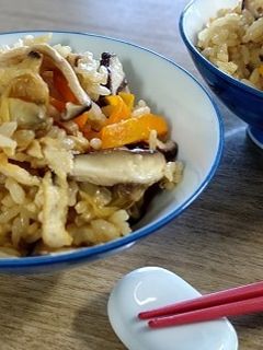 (健康づくり)あさりの炊き込みご飯-レシピのメイン写真