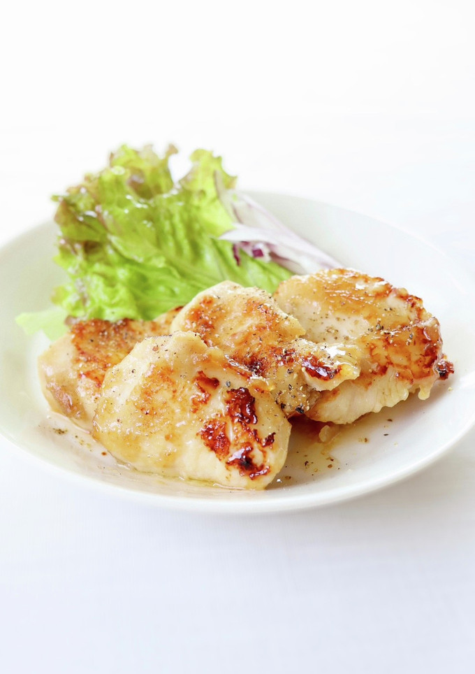 柔らか美味しい【鶏むね肉のオイマヨ焼き】-レシピのメイン写真