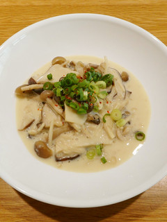 きのこの豆乳味噌煮-レシピのメイン写真