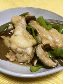 鶏手羽としいたけのポン酢煮-レシピのメイン写真