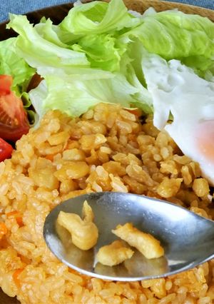 暑い日に食べたい！大豆ミートのナシゴレン-レシピのメイン写真