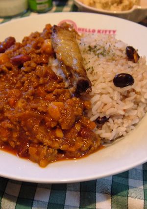 「カレーにおいしい豆水煮」でキーマカレー-レシピのメイン写真